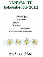 Kokoustiedote 2012